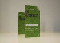 Programm und Eintrittskarte Die Fledermaus